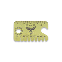 Load image into Gallery viewer, Dog Tag Tool - Titanium - Satin Yellow