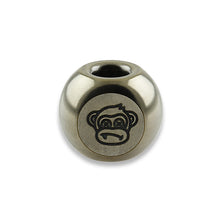 Load image into Gallery viewer, Wise Monkeys Bead - Titanium