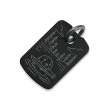 Load image into Gallery viewer, Dog Tag Pendant - Titanium PVD - Norppa