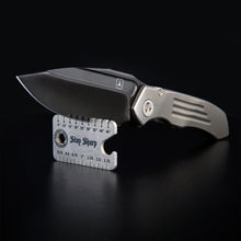 Load image into Gallery viewer, Dog Tag Tool - Titanium - Beadblasted