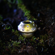 Load image into Gallery viewer, Amanita Bead - Brass & Silver