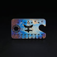 Load image into Gallery viewer, Dog Tag Tool - Titanium - Thunder Sky