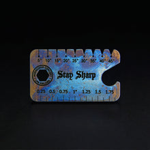 Load image into Gallery viewer, Dog Tag Tool - Titanium - Thunder Sky