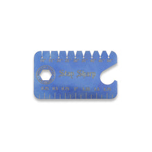 Load image into Gallery viewer, Dog Tag Tool - Titanium - Satin Blue
