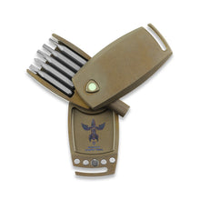 Load image into Gallery viewer, D Rocket Knife Tool - Titanium - Bronzed
