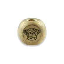Load image into Gallery viewer, Wise Monkeys Bead - Brass
