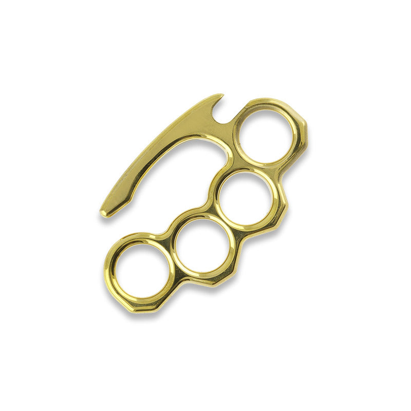 KnuckClip CNC - Brass - Hand Polished