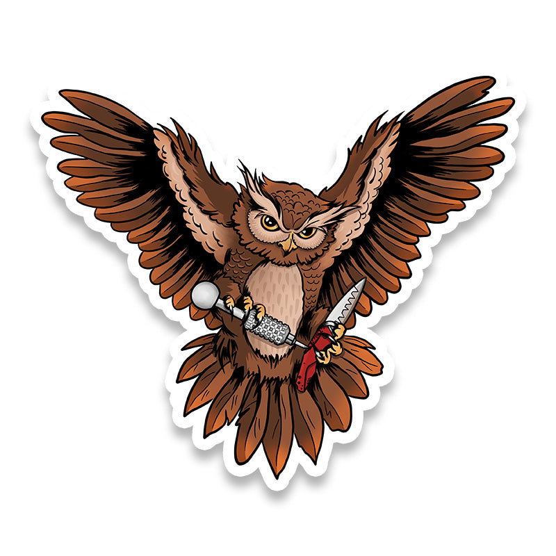 Sticker - Flying Owl KT5