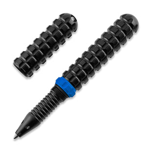 Tenax Pen Aluminium, Blue Ring