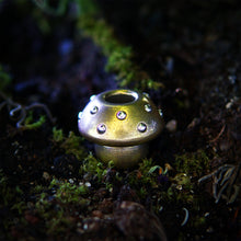 Load image into Gallery viewer, Amanita Bead - Brass
