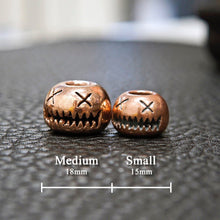 Load image into Gallery viewer, Smiley Bead Small - Copper
