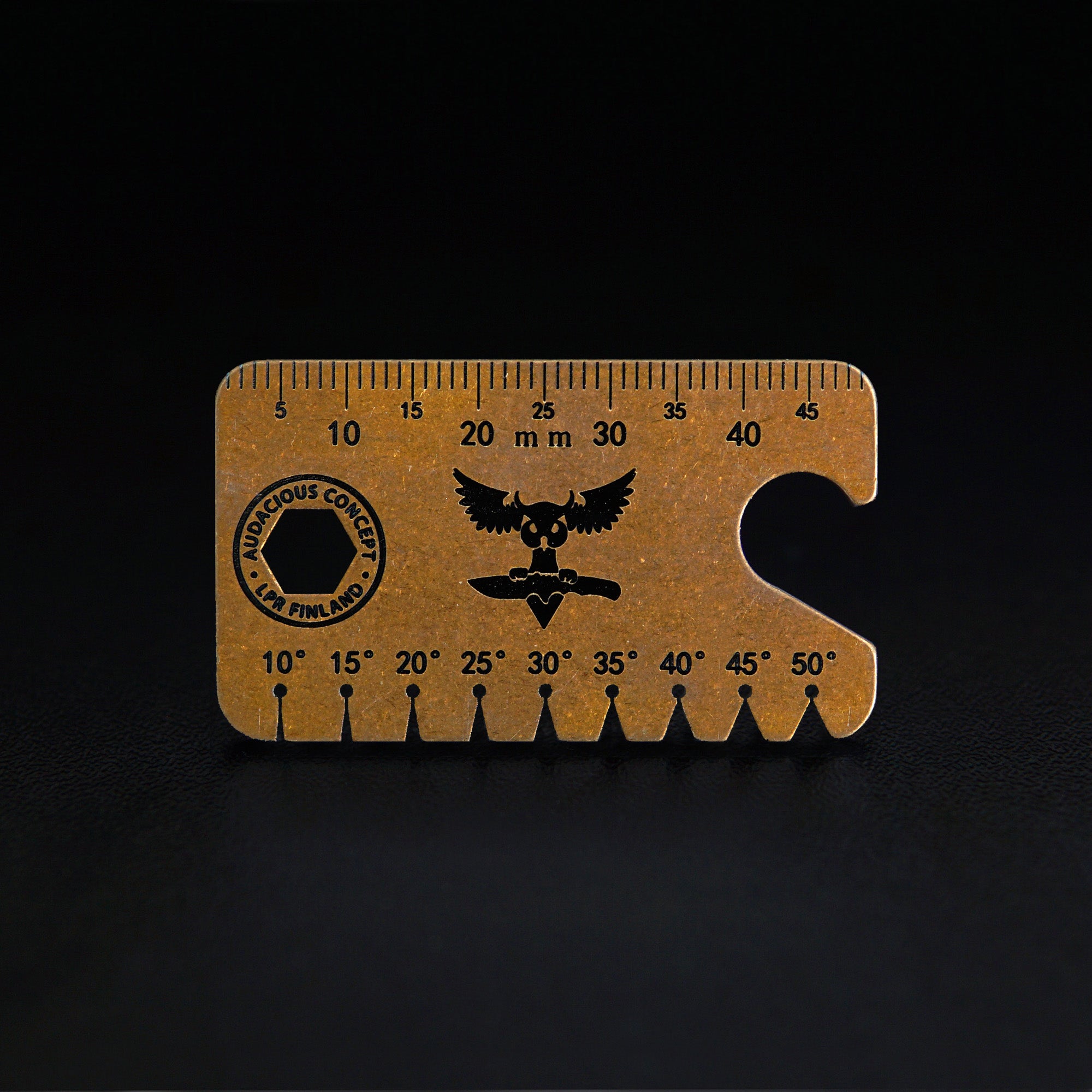 Dog Tag Tool - Titanium - Bronzed