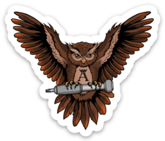 OWL AKT Sticker